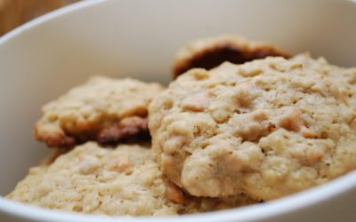 Banana Coconut Oat Cookies