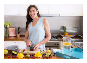 Melanie in the kitchen