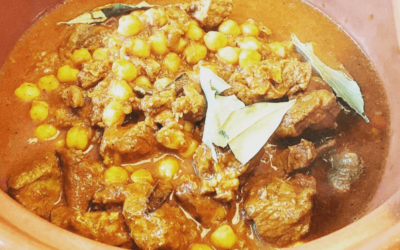 Lamb and chickpea curry