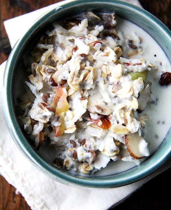 Fig and Chia Bircher Muesli