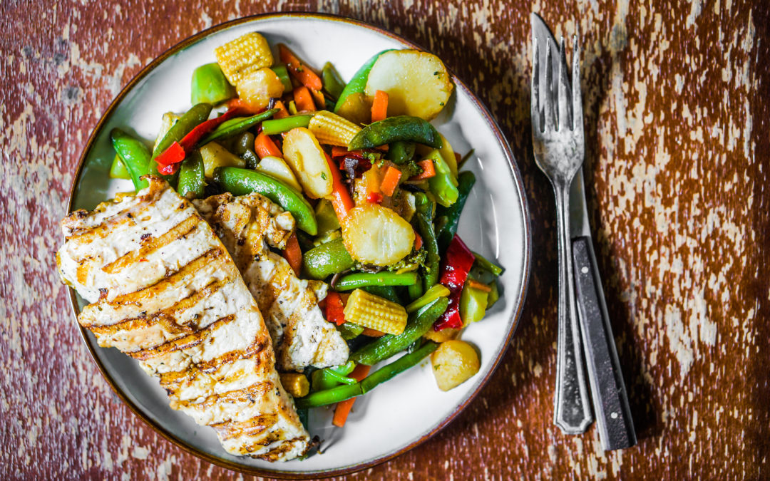 Lemon & Rosemary Chicken with Vegetables