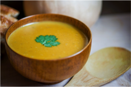 Pumpkin & Cannellini Bean Soup