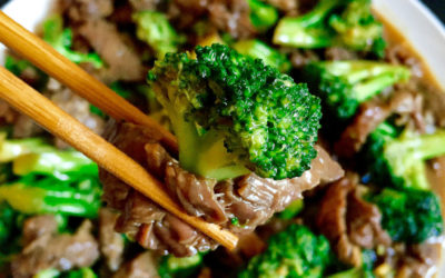 Teriyaki Beef with Sesame Greens